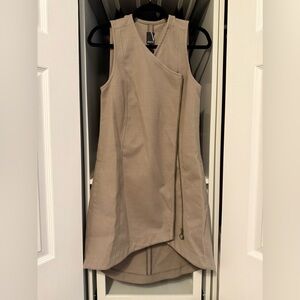 Valette zipper wrap vest